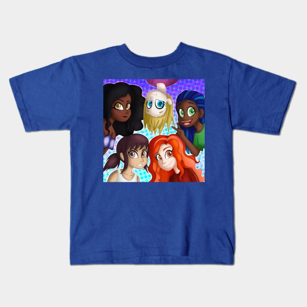 The Lunar Chronicles Kids T-Shirt by InsomniaQueen